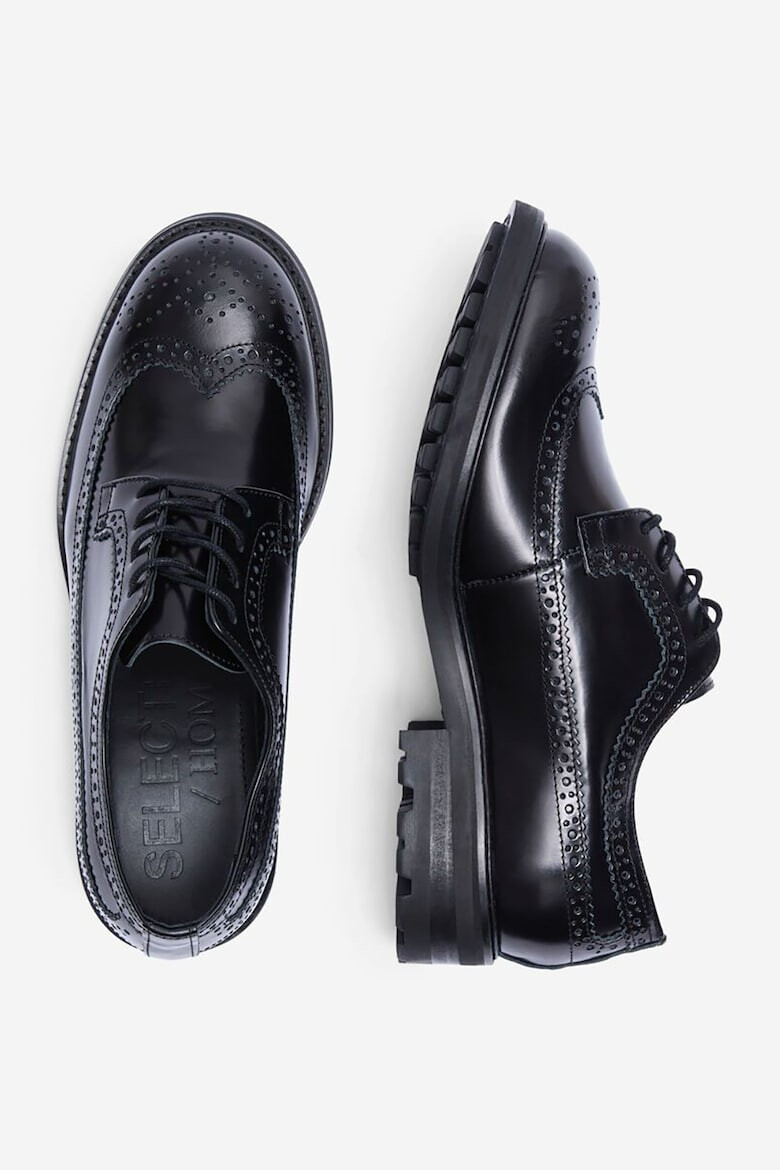 Selected Homme Кожени обувки Brogue - Pepit.bg