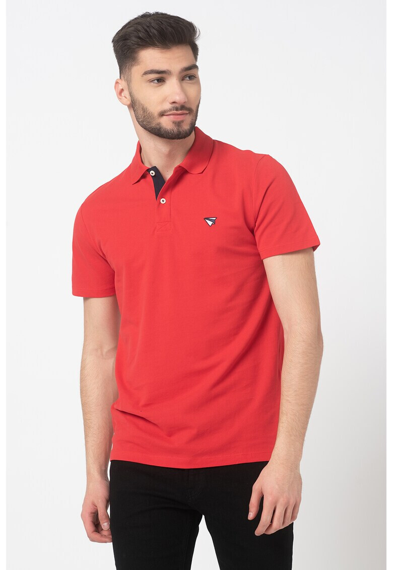 Selected Homme Тениска Nathan с яка - Pepit.bg