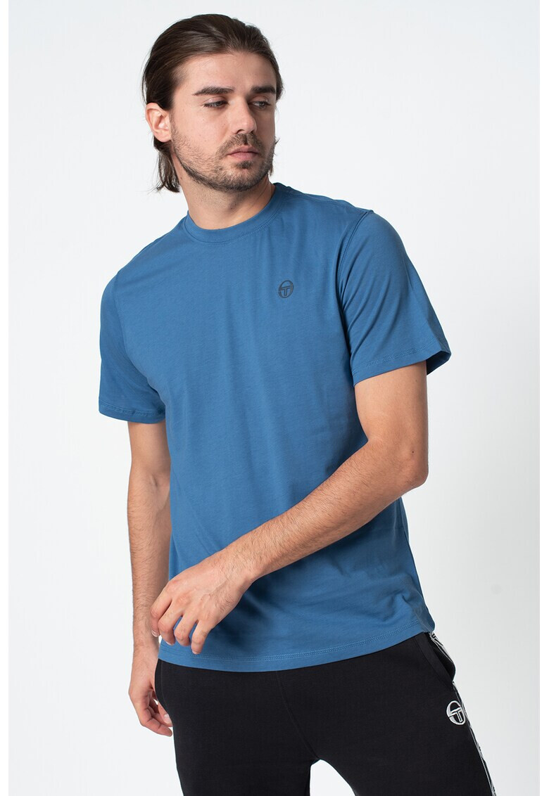 Sergio Tacchini Памучна тениска Run с лого - Pepit.bg