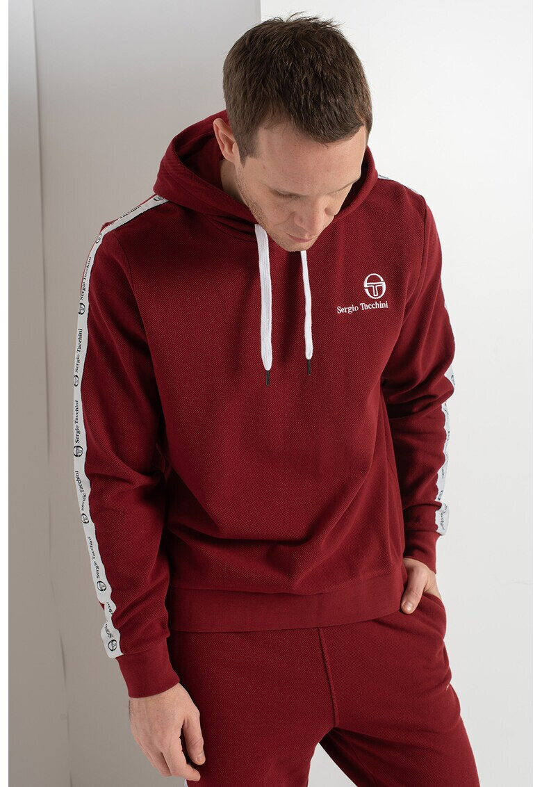 Sergio Tacchini Суитшърт Devok с качулка и лого - Pepit.bg