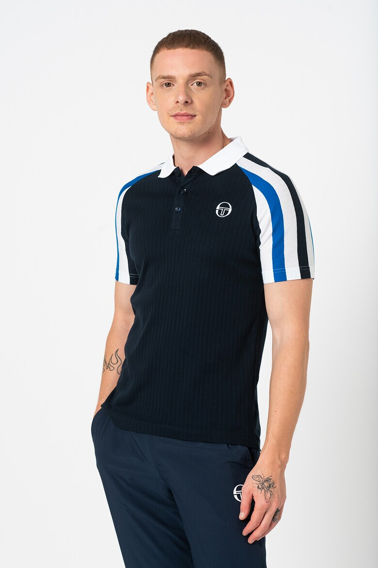 Sergio Tacchini Тенисска Blow с яка и рипс - Pepit.bg