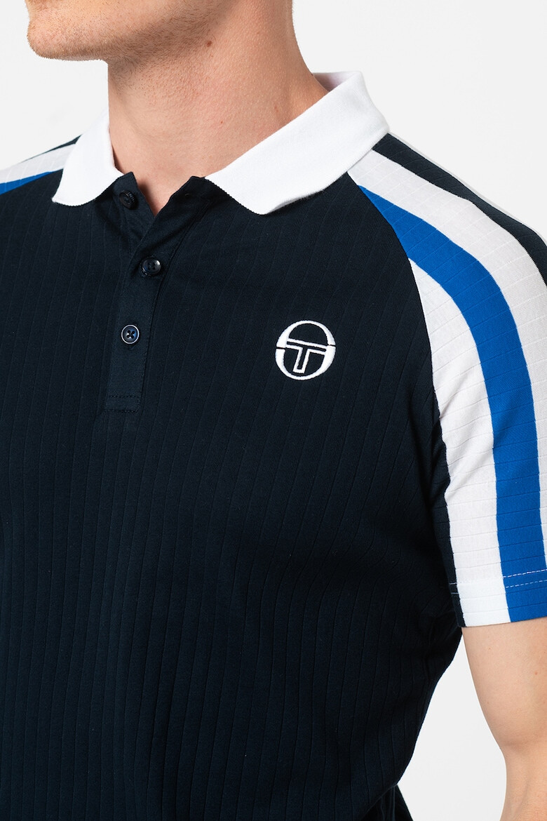 Sergio Tacchini Тенисска Blow с яка и рипс - Pepit.bg