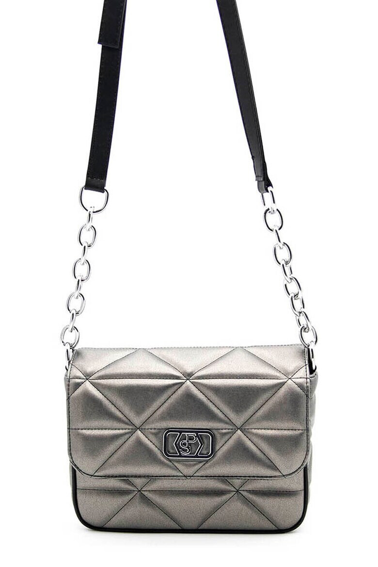 Silver&Polo Капитонирана чанта - Pepit.bg