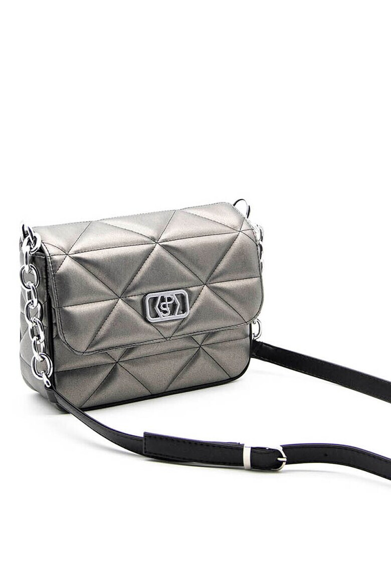 Silver&Polo Капитонирана чанта - Pepit.bg