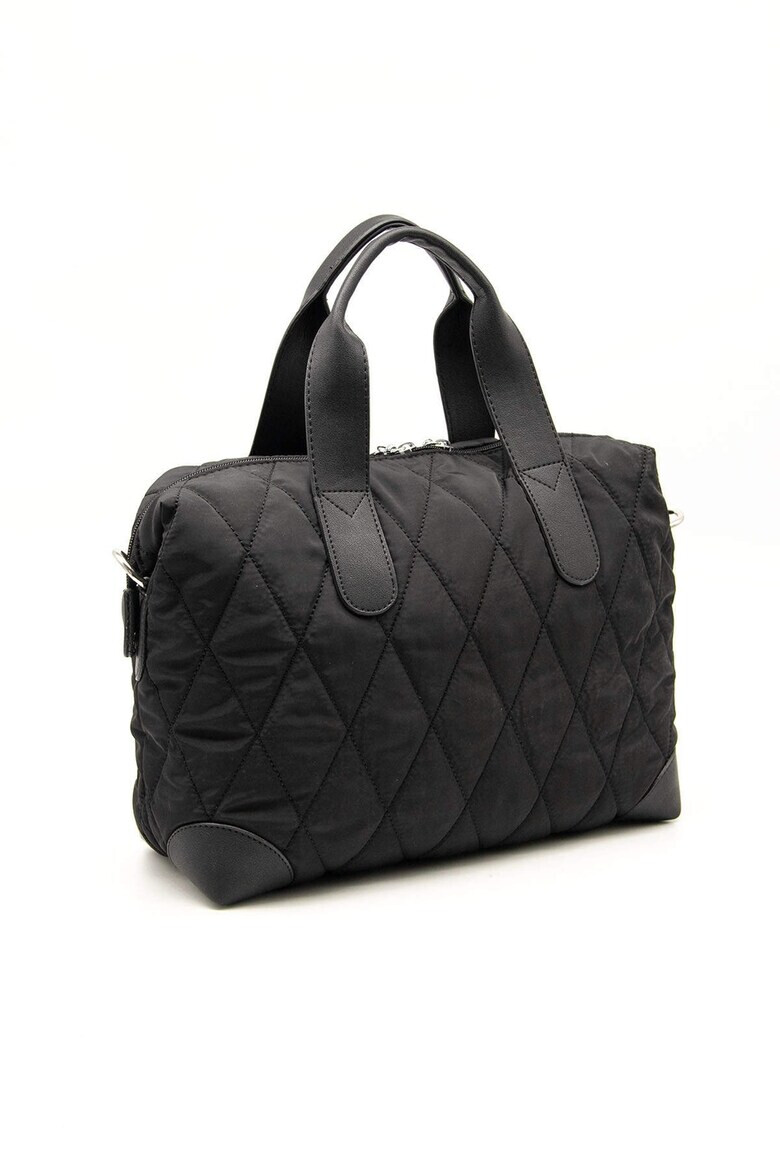SilverPolo Чанта duffle с лого - Черен - - Pepit.bg