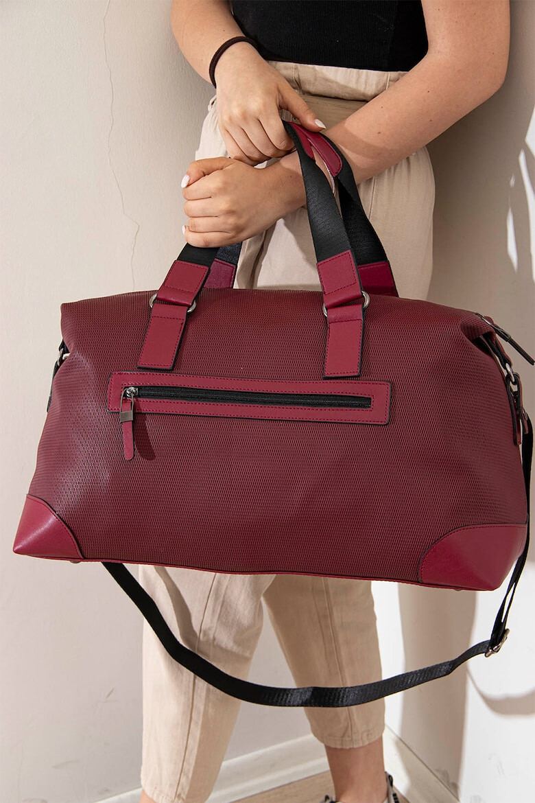 SilverPolo Чанта duffle с текстуриран вид - Pepit.bg