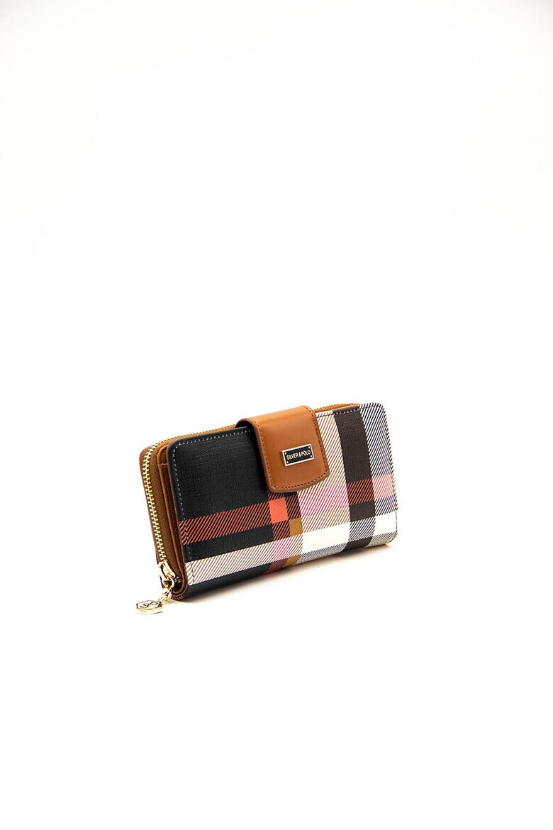 SilverPolo Портфейл с каре - Pepit.bg