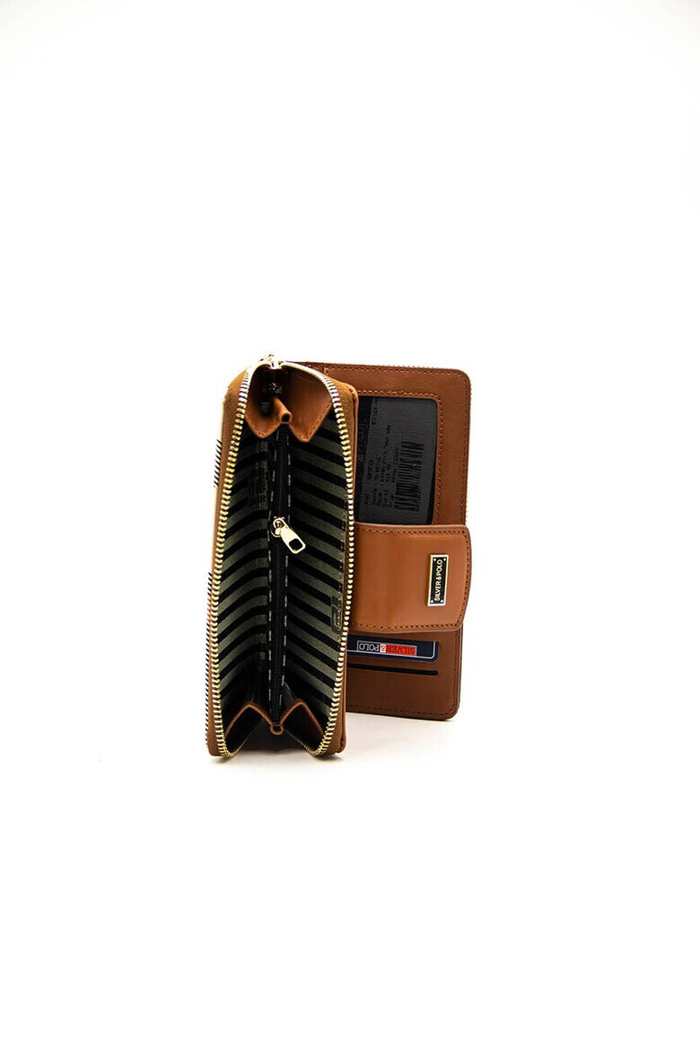 SilverPolo Портфейл с каре - Pepit.bg