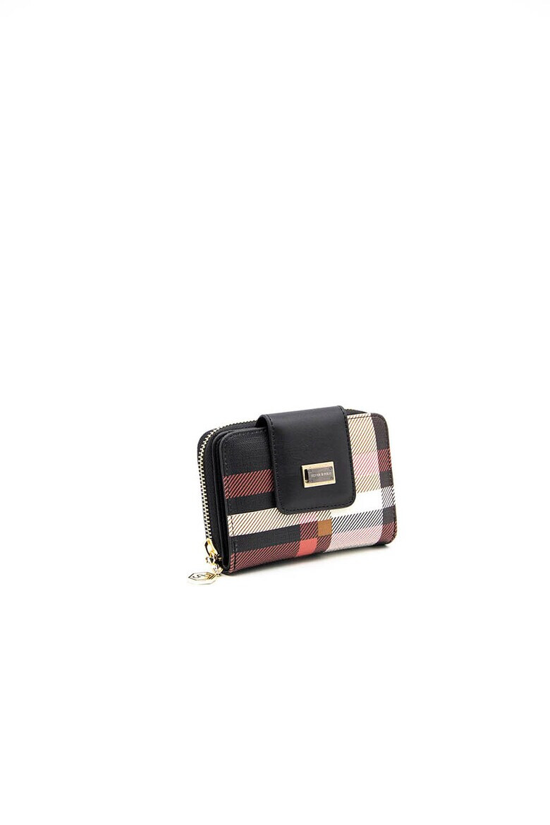 SilverPolo Портфейл с каре - Pepit.bg