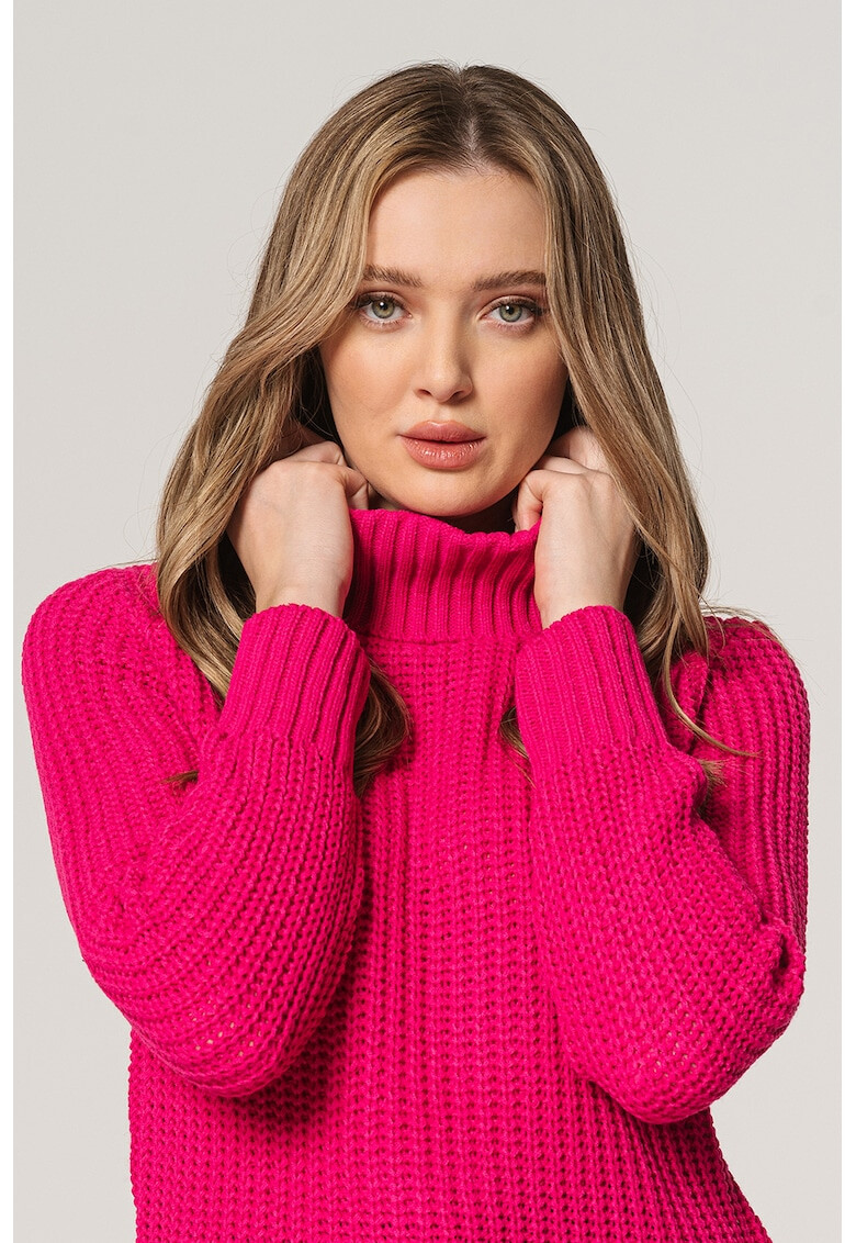 Sisters Point Пуловер с едра плетка - Pepit.bg