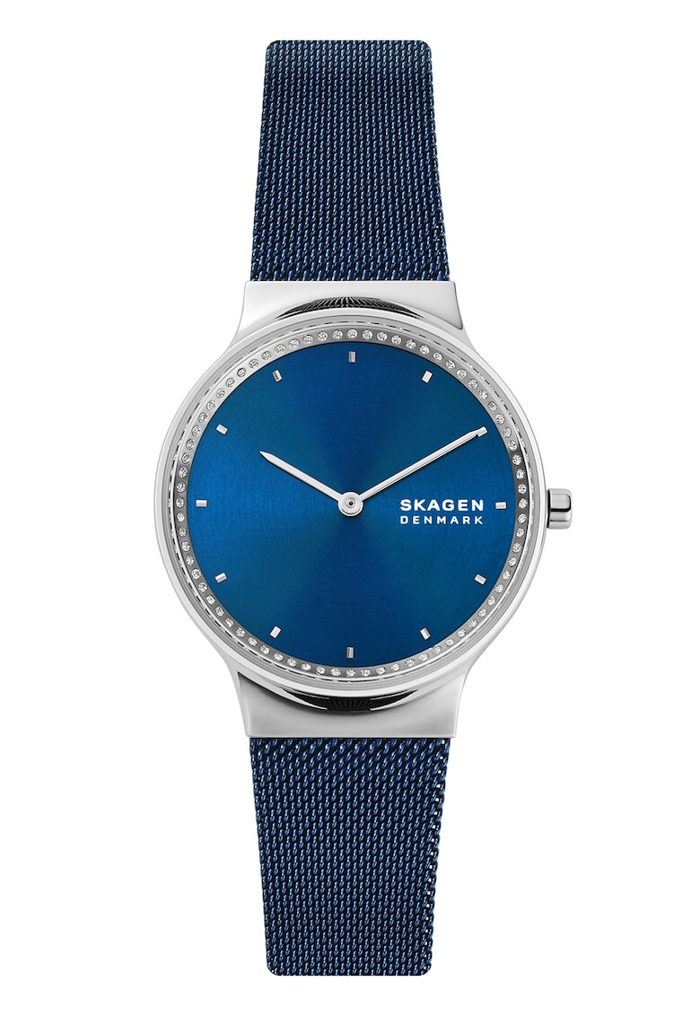 Skagen Часовник с мрежеста верижка - Pepit.bg