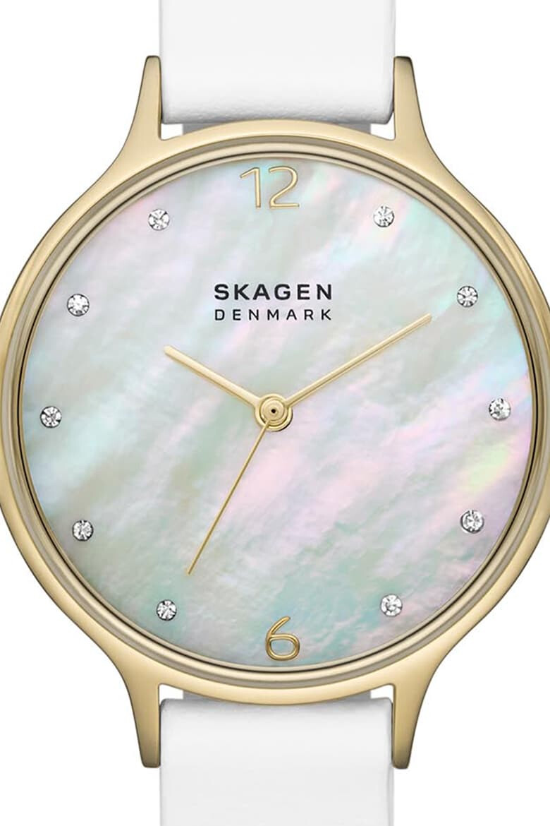 Skagen Часовник със седефен циферблат - Pepit.bg