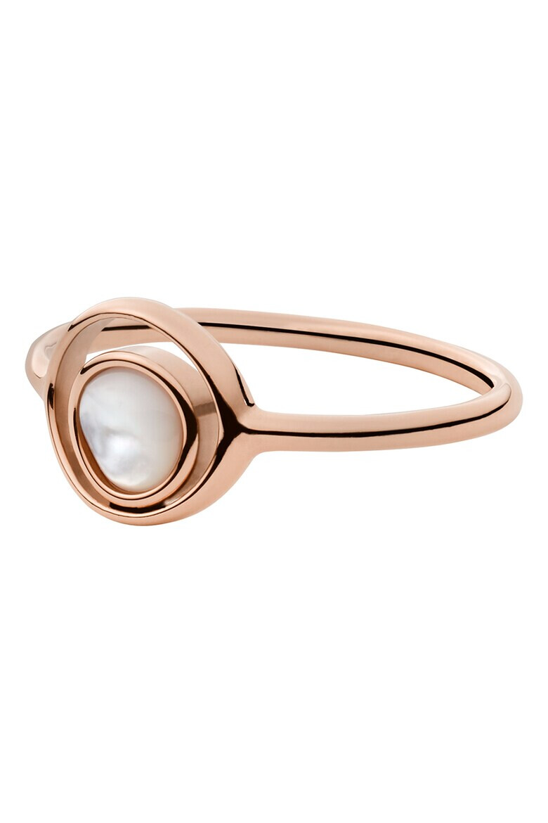 Skagen Иноксов пръстен със седеф - Pepit.bg