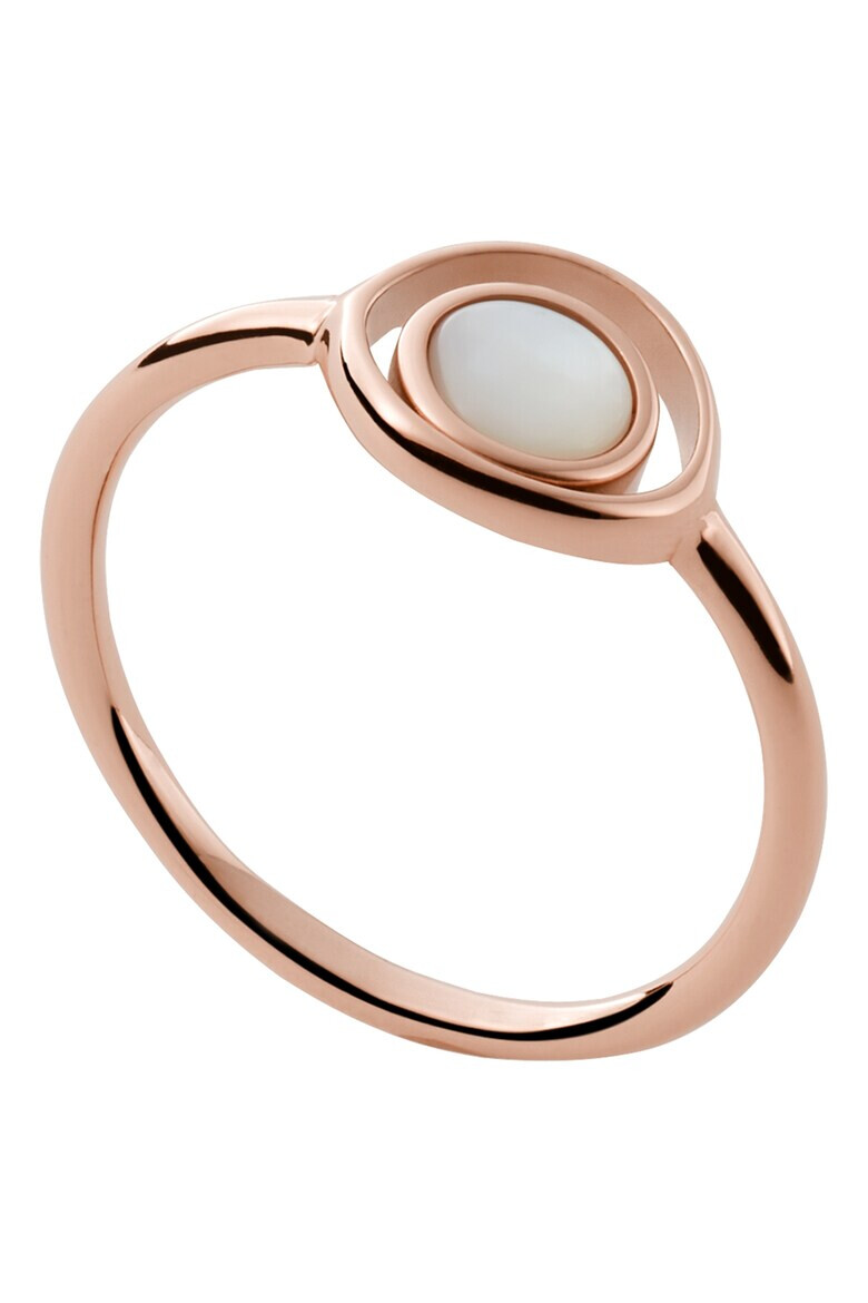 Skagen Иноксов пръстен със седеф - Pepit.bg