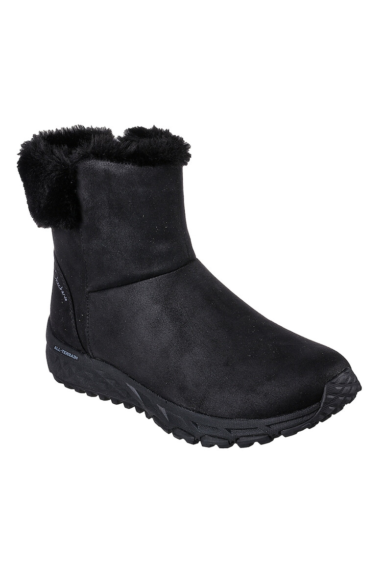 Skechers Боти Escape Plan Cozy Collab - Черен - Pepit.bg