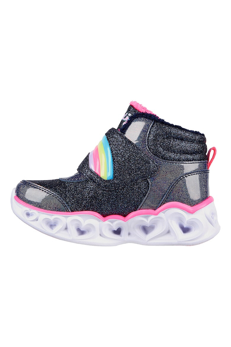 Skechers Боти Heart Lights Briliant Rainbo с бляскав ефект - Pepit.bg