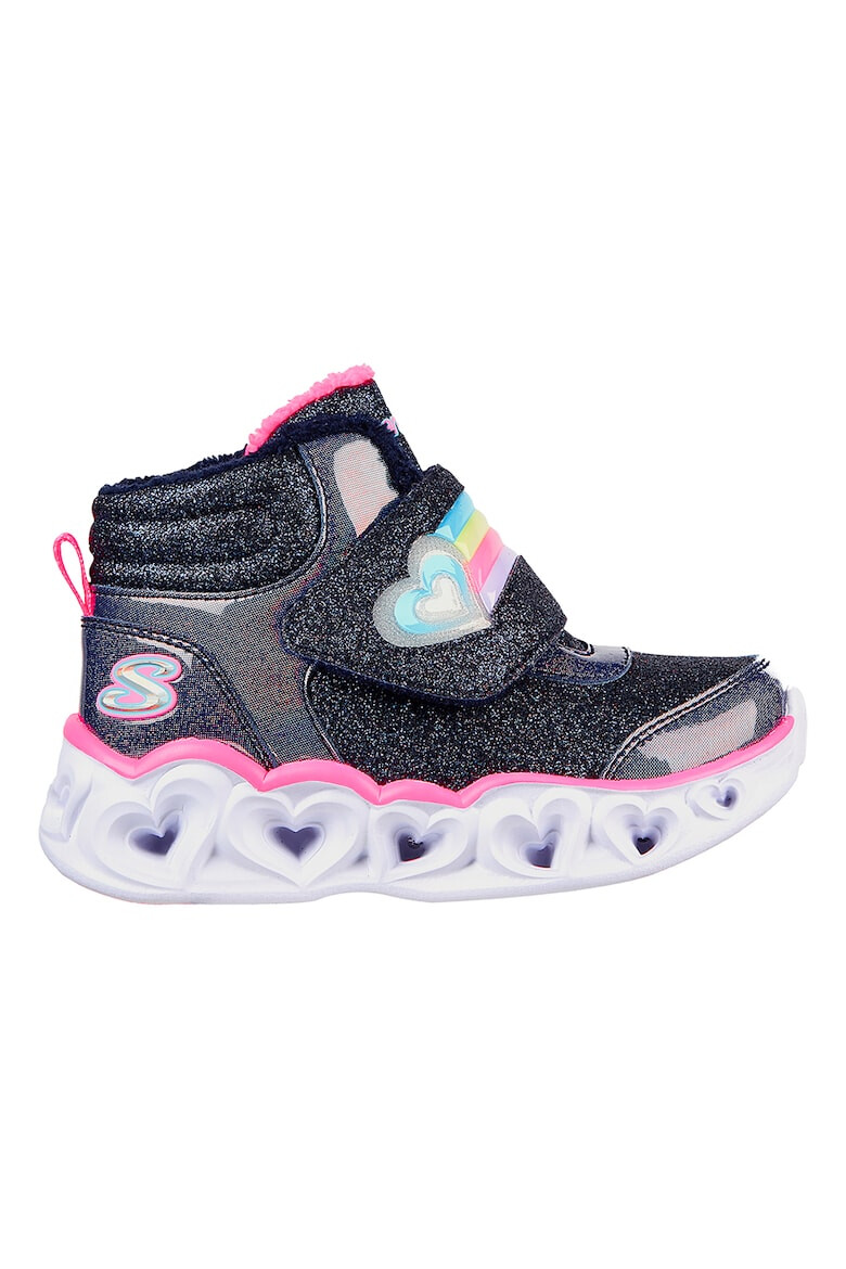 Skechers Боти Heart Lights Briliant Rainbo с бляскав ефект - Pepit.bg