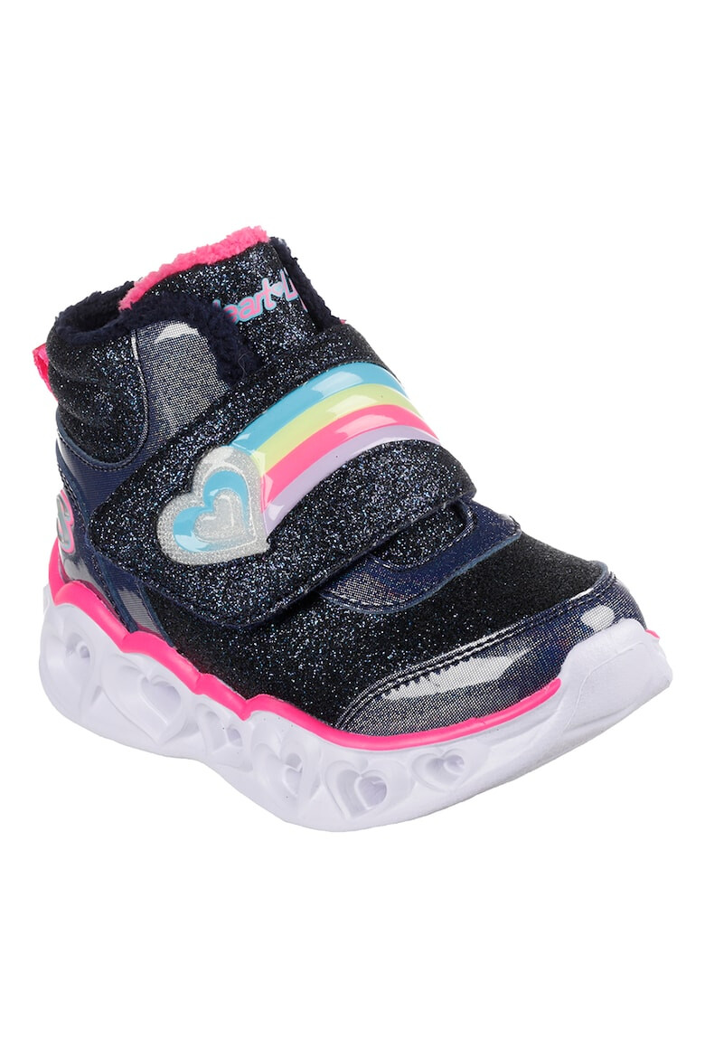 Skechers Боти Heart Lights Briliant Rainbo с бляскав ефект - Pepit.bg