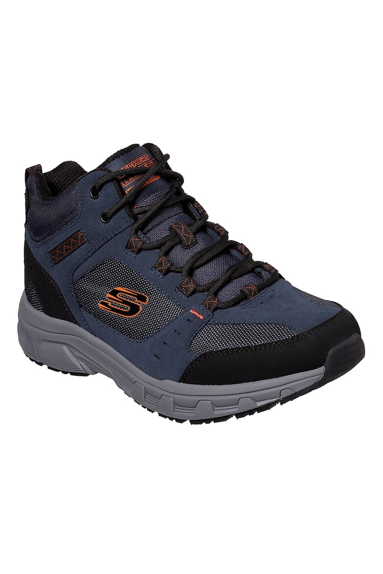 Skechers Боти Oak Canyo Ironhide от велур и текстил - Pepit.bg