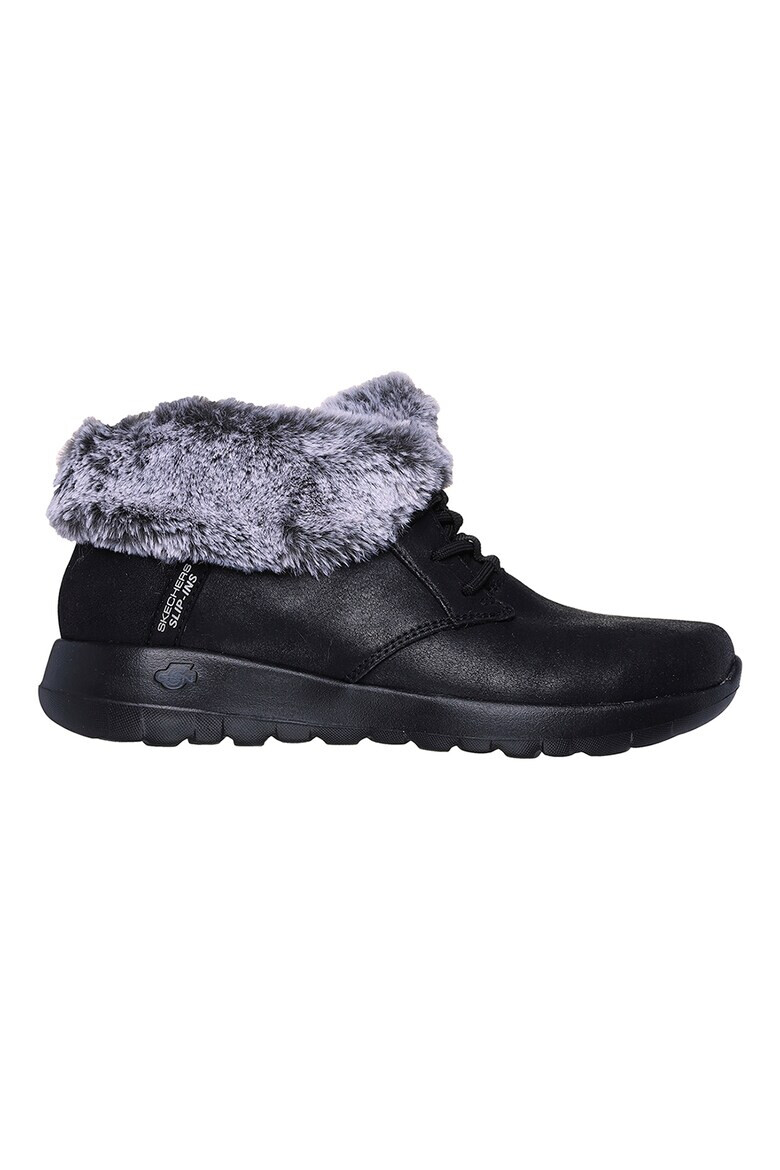 Skechers Боти On The Go - Черен/Сив - Pepit.bg