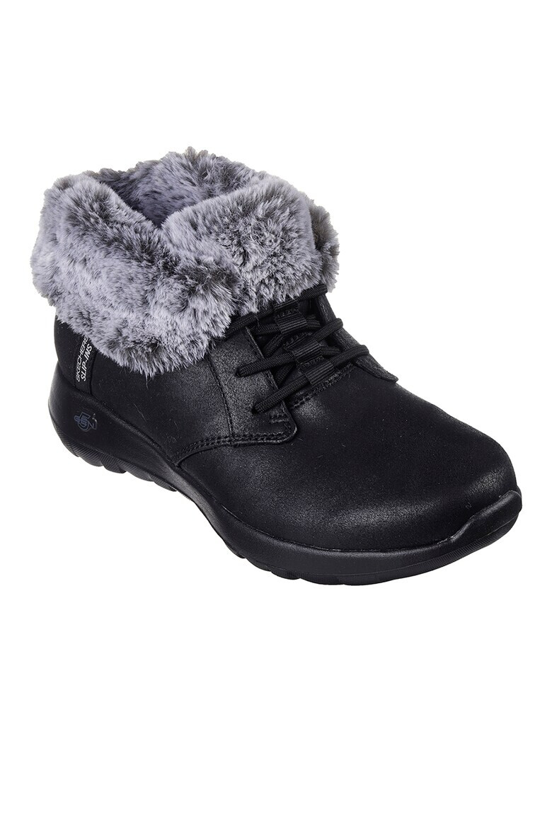 Skechers Боти On The Go - Черен/Сив - Pepit.bg