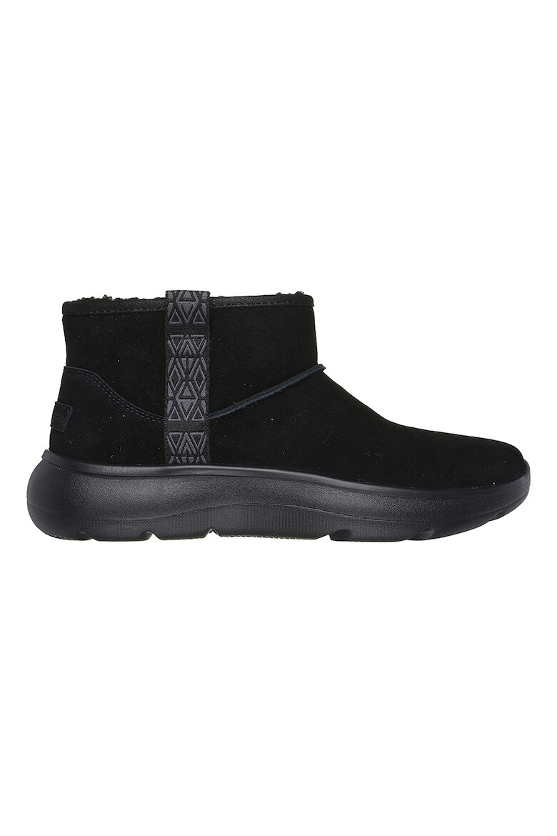 Skechers Боти с лесно обуване - Черен - Pepit.bg