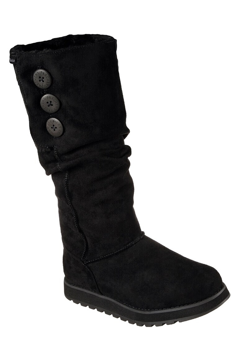 Skechers Ботуши Keepsakes от еко велур - Pepit.bg