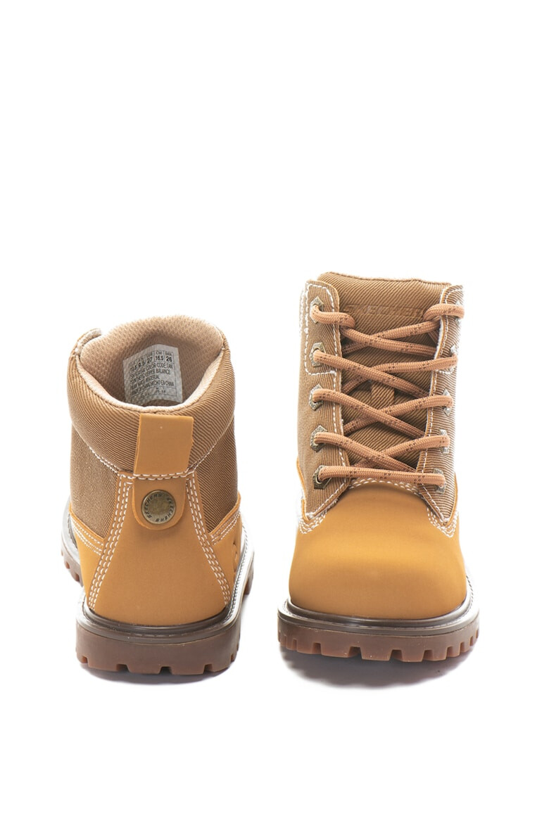 Skechers Ботуши Outer Venture от еко кожа - Pepit.bg
