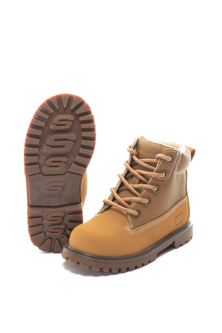 Skechers Ботуши Outer Venture от еко кожа - Pepit.bg