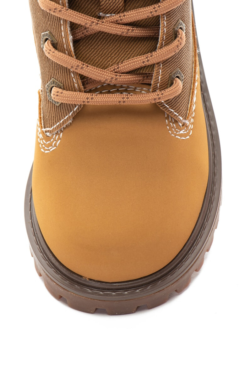 Skechers Ботуши Outer Venture от еко кожа - Pepit.bg
