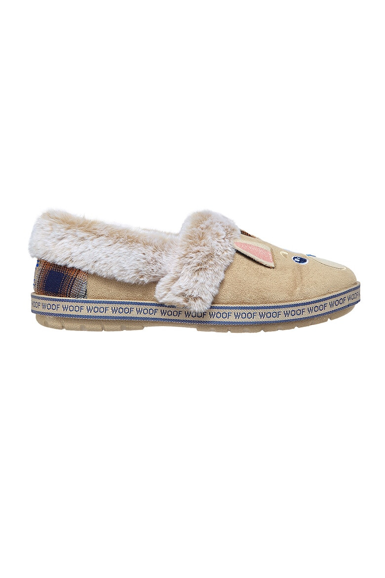 Skechers Чехли Too Cozy- Dog-Attitude от еко велур - Pepit.bg