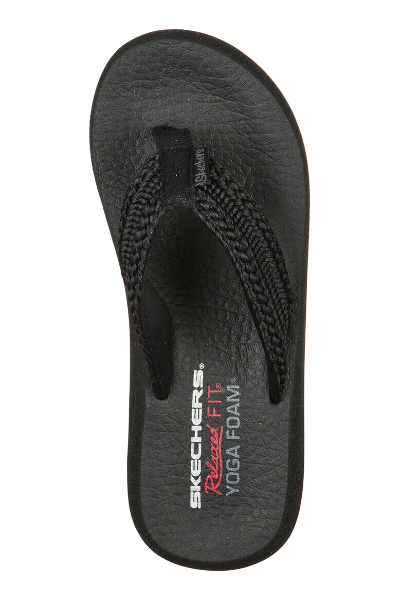 Skechers Чехли Asana - Черен - Pepit.bg