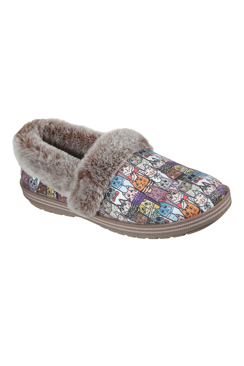 Skechers Чехли Too Cozy с принт - Pepit.bg