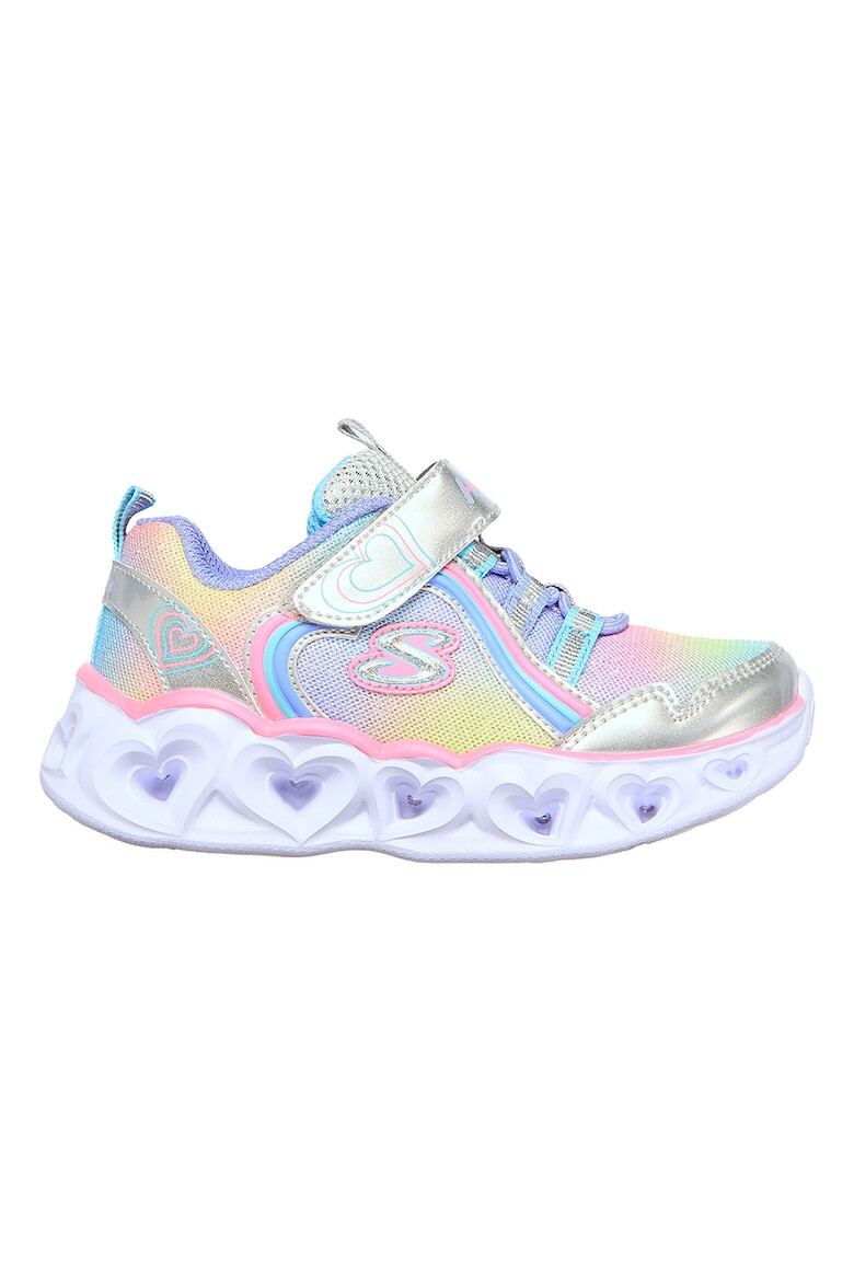 Skechers Детски обувки Светлинна система Heart Lights Rainbow Lux - 26 EU - Розов - Pepit.bg