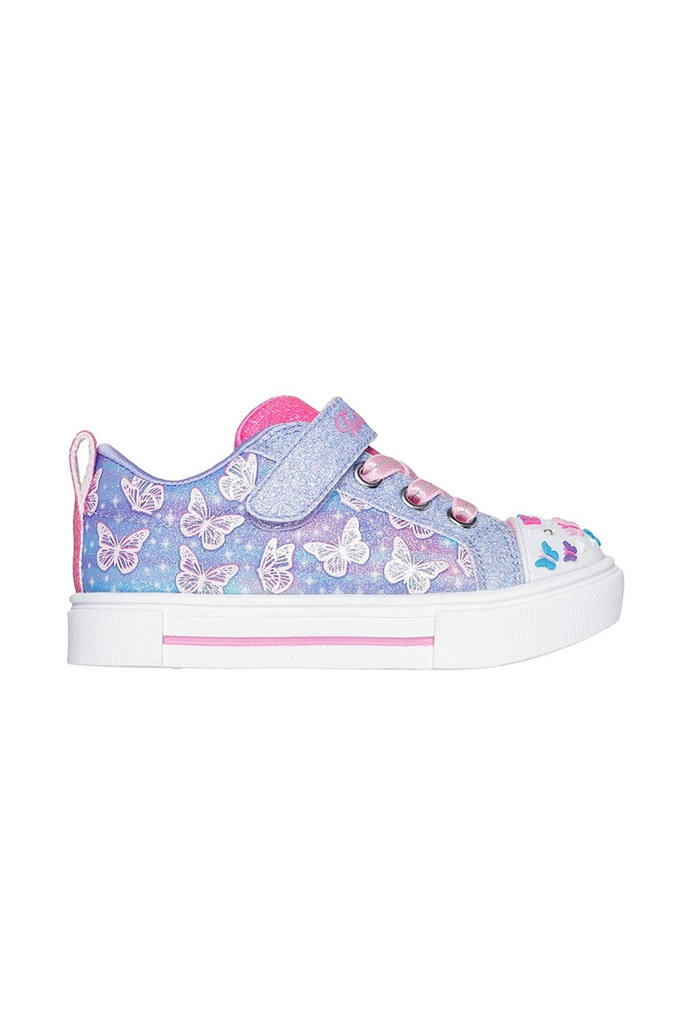 Skechers Кецове Twinkle Sparks с шарка на пеперуди - Pepit.bg