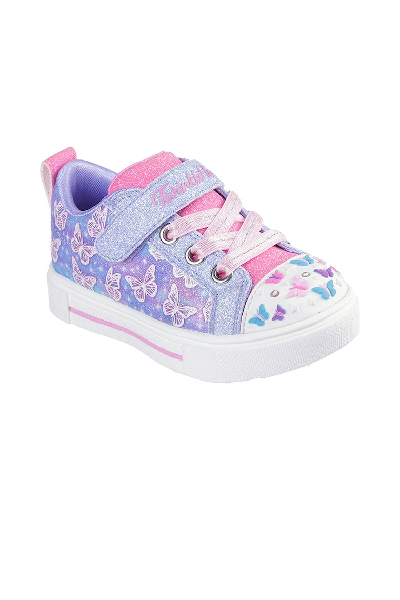 Skechers Кецове Twinkle Sparks с шарка на пеперуди - Pepit.bg