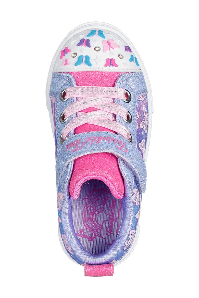 Skechers Кецове Twinkle Sparks с шарка на пеперуди - Pepit.bg