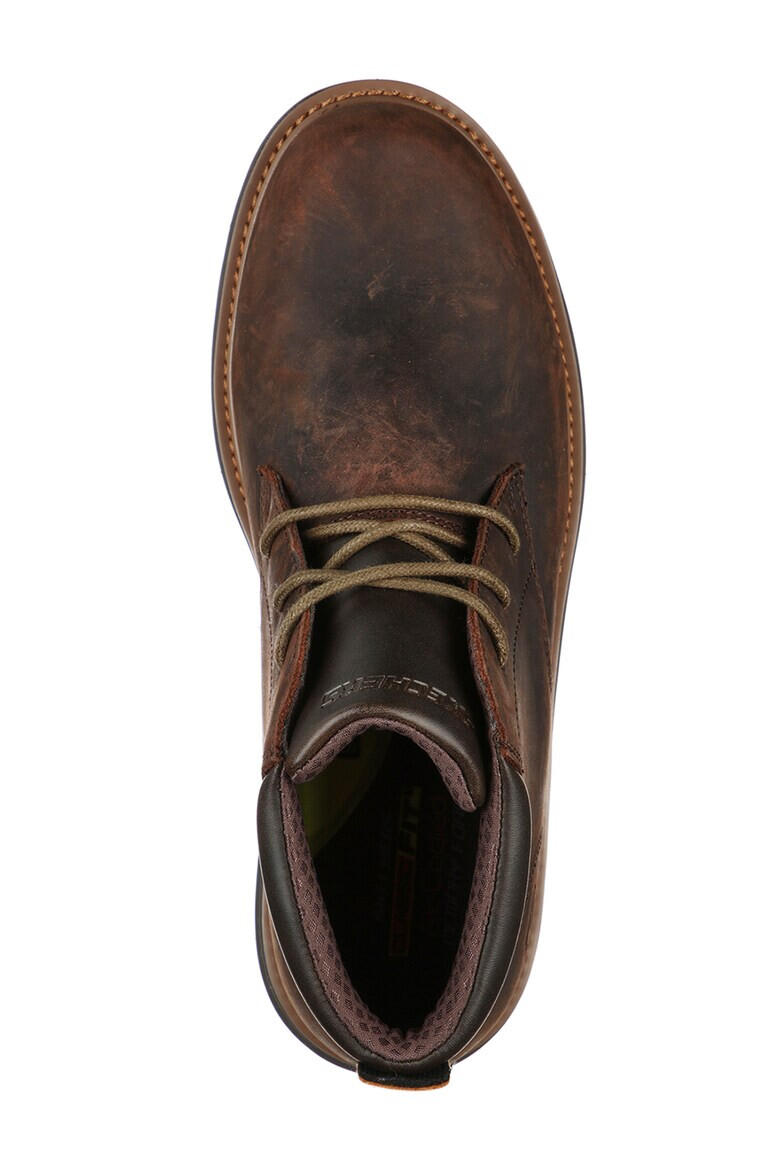 Skechers Кожени боти Wenson - Pepit.bg