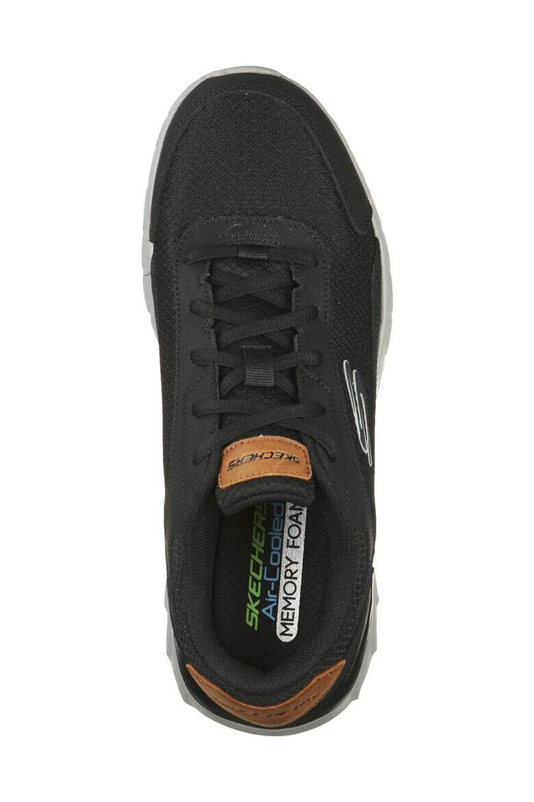 Skechers Кожени фитнес обувки Overhaul 2.0 с мрежа - Pepit.bg