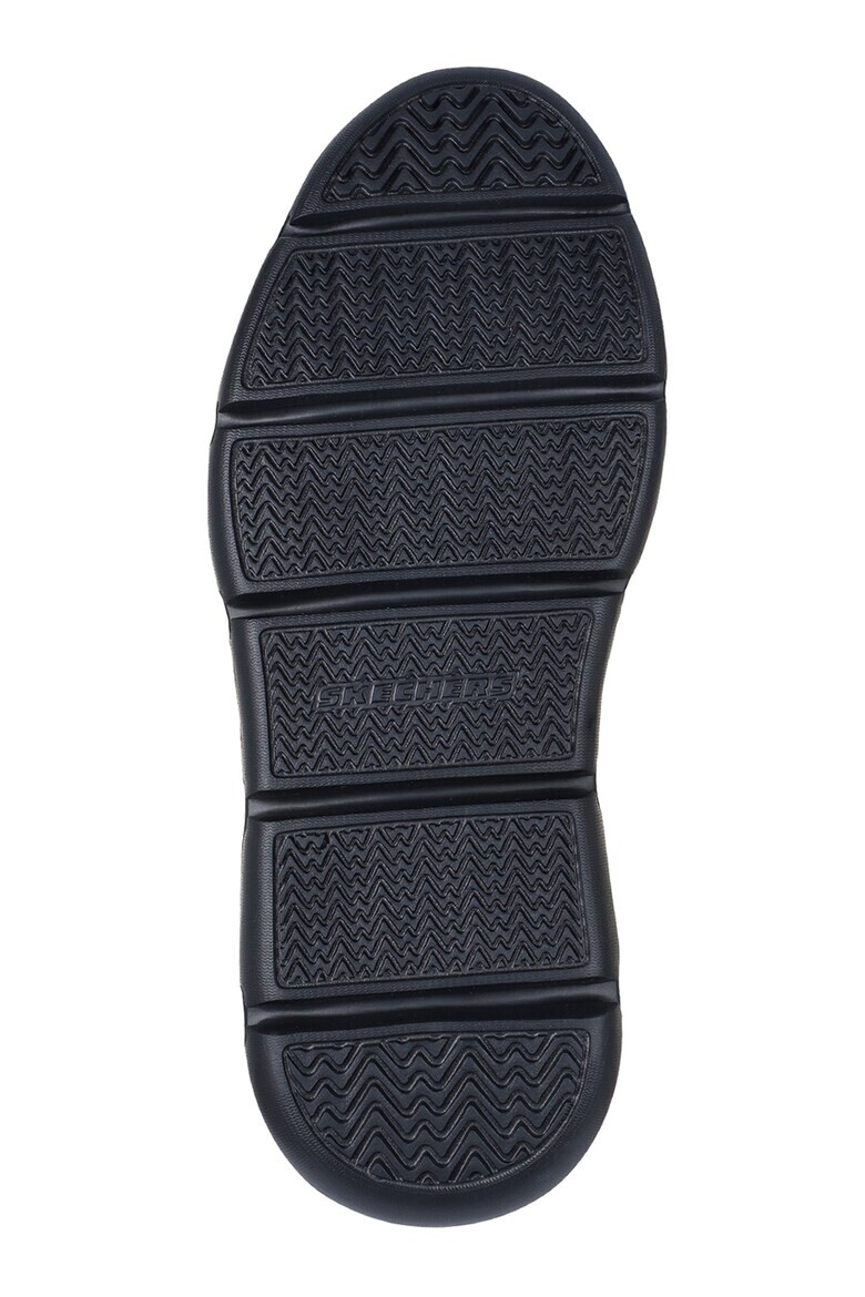 Skechers Кожени обувки - Черен - Pepit.bg