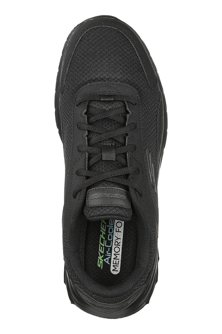 Skechers Кожени фитнес обувки Overhaul 2.0 с мрежа - Pepit.bg