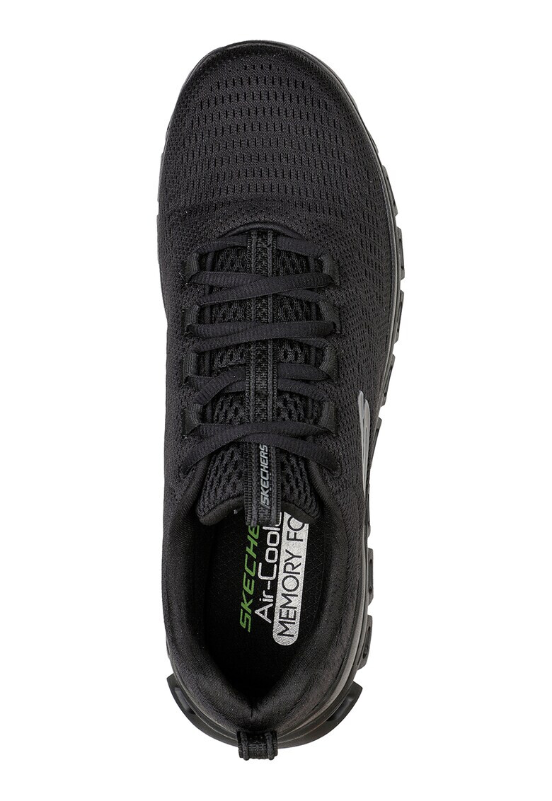 Skechers Мрежести спортни обувки Glide-Step-Fasten за бягане - Pepit.bg