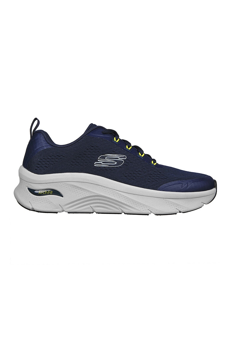 Skechers Мрежести спортни обувки D'Lux с лого - Pepit.bg