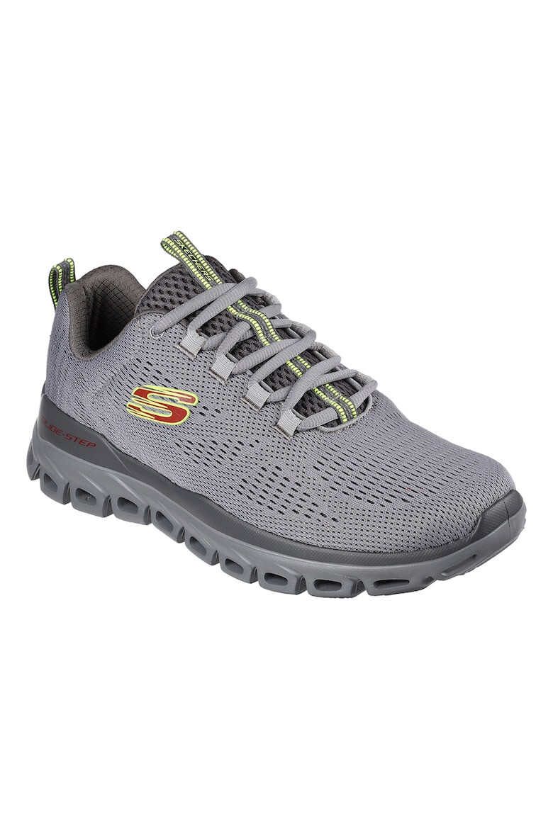 Skechers Мрежести спортни обувки Glide-Step-Fasten за бягане - Pepit.bg