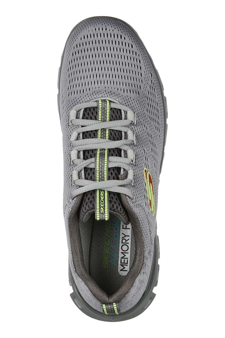 Skechers Мрежести спортни обувки Glide-Step-Fasten за бягане - Pepit.bg