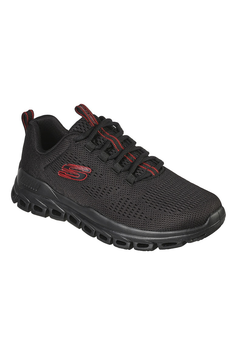 Skechers Мрежести спортни обувки Glide-Step-Fasten за бягане - Pepit.bg