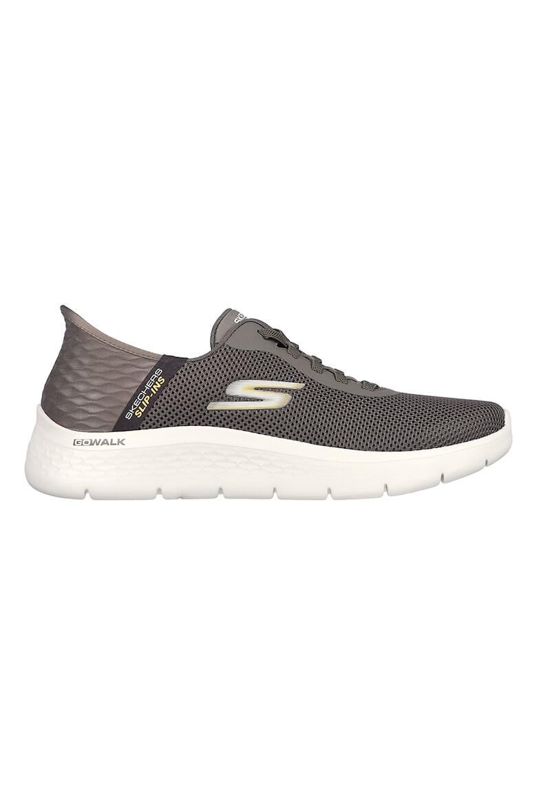 Skechers Мрежести спортни обувки Go Walt Fles с лого - с лесно обуване - Pepit.bg