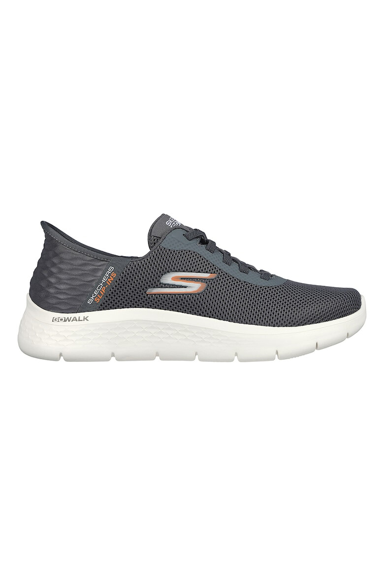 Skechers Мрежести спортни обувки Go Walt Fles с лого - с лесно обуване - Pepit.bg