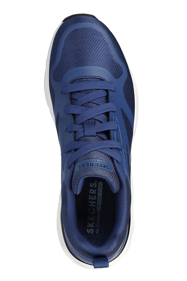 Skechers Мрежести спортни обувки Tres-Air Uno с еко кожа - Pepit.bg