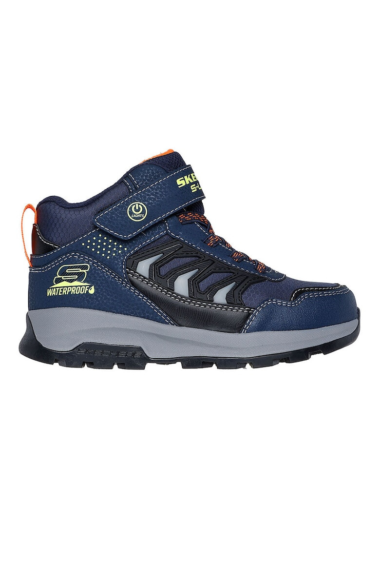 Skechers Непромокаеми боти S-Lights - Тъмносин - Pepit.bg